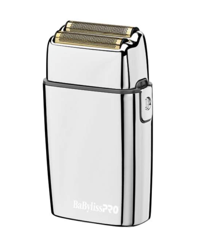 BaBylissPRO SILVER FOILFX02 Cordless Metal Double Foil Shaver FXFS2 - BRAND NEW