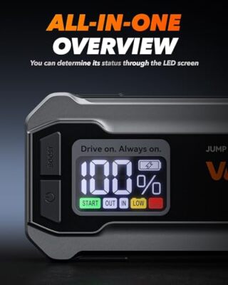 WOLFBOX 4000A Car Jump Starter Booster Jumper Portable Power Bank Battery Charge