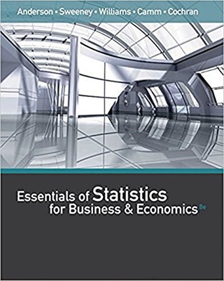 Essentials of Statistics for Business and Economics Loose-leaf by David Anderson