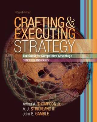 Crafting and Executing Strategy (with OLC access card) - Hardcover - GOOD