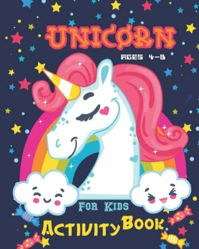 Unicorn Activity Book for Kids Ages 4-8 : Fun Unicorn Activity Book ...