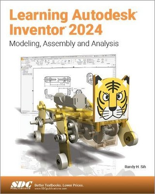 Randy H. Shih Learning Autodesk Inventor 2024 (Paperback)