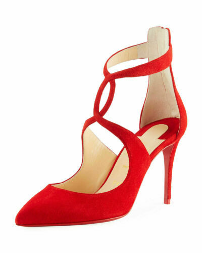 EU37 クリスチャン ルブタン ヒール Lady Peep 150 301A CHRISTIAN LOUBOUTIN Lady Peep 150 Sling Patent Heels 39 Very