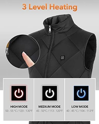 FERNIDA FERNIDA BEHEIZTE WESTE FÜR HERREN DAMENWINTER WARM DRAUSSEN USB AUFLADUNG ELE...