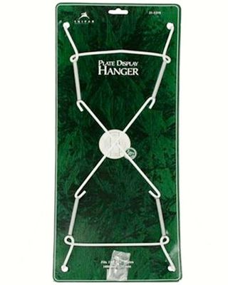 BRASS PLATE HANGER LARGE 15"-30" Plate Platter Display TRIPAR