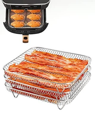 Rack For Instant Vortex Cosori Nuwave Air Fryer Oven- 304 Stainless...