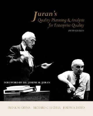 Juran's Quality Planning and Analysis for Enterprise Quality (McGraw-Hill - GOOD