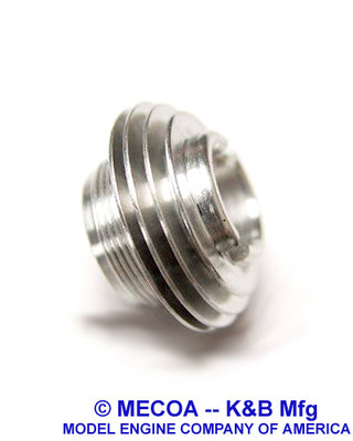 GLOW PLUG ADAPTOR - COX engine .15 engine - use standard long plugs - 911-015