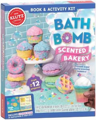 Klutz Bath Bomb Scented Bakery Craft Kit by Klutz [Novelty book, 32 pages]