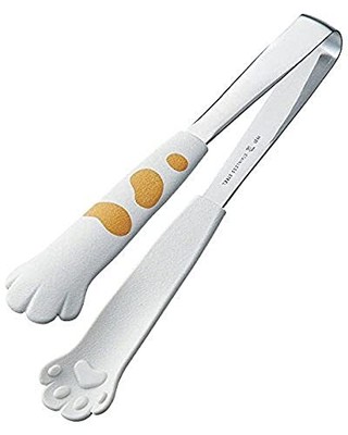 Catch Cat Tongs 7inch White