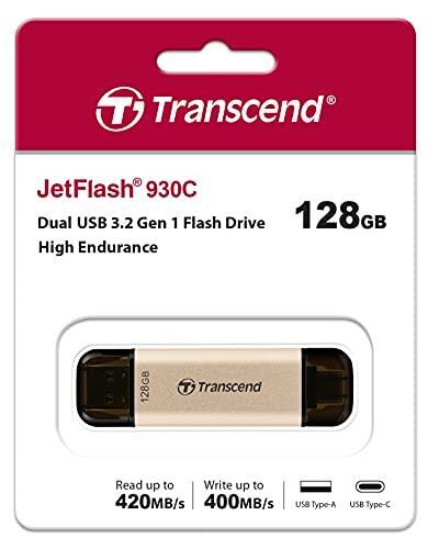 Transcend 128gb, Usb3.2, Pen Drive, Tlc, High Speed, Type-C