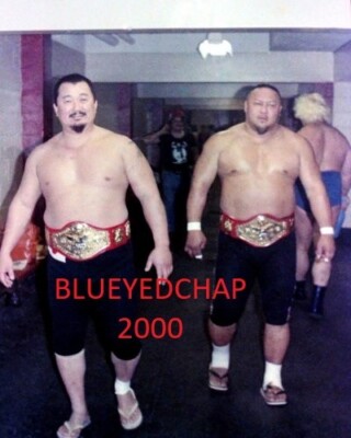 MR FUJI & PROFESSOR TANAKA WRESTLER 8 X 10 WRESTLING PHOTO WWWF