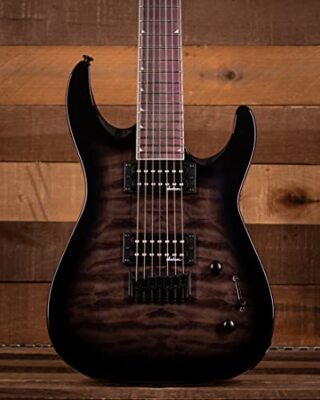 Jackson JS Series Dinky Arch Top JS22Q-7 DKA HT Transparent Black Burst Guitar