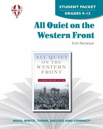 All Quiet on the Western Front Novel Units Student Packet by Novel ...
