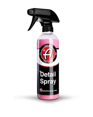 Adam's Polishes Detail Spray 16oz - Quick Waterless Detailer Spray for Car De...