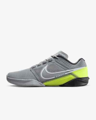 

Nike Zoom Metcon Turbo 2 Wolf Grey White Volt Black DH3392-001 Мужские новинки, Nike Zoom Metcon