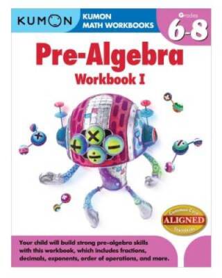 Kumon Pre-Algebra Workbook I (Kumon Math Workbooks) - Paperback - VERY GOOD