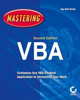 MASTERING VBA By Hart-davis **BRAND NEW**