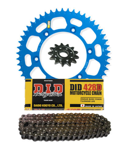 Blue Drive Chain And Sprocket Kit for Kawasaki Ninja ZX-6R