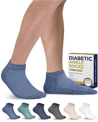 For Men And Women - 6 Pairs Low Cut Seamless Di...