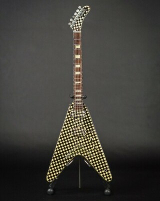 Cheap Trick Rick Nielsen ギターピック Rick Nielsen - Rick Nielsen Cheap Trick Checkered Hamer V