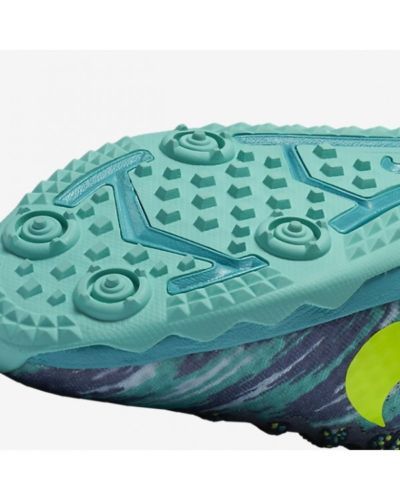 NEW Nike Zoom Rival Waffle Track Spikes Shoes Cross County Blue/Green Women's 10