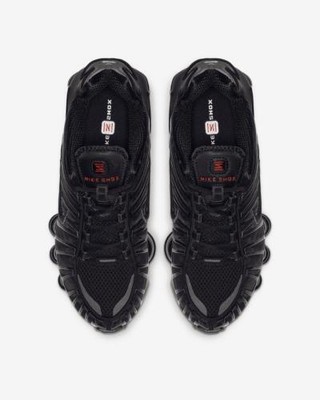 Pre-owned Nike Shox Tl Black Ar3566-002 Women Shoes