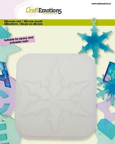 CraftEmotions Silikonform Kristall 2 - 7-8cm