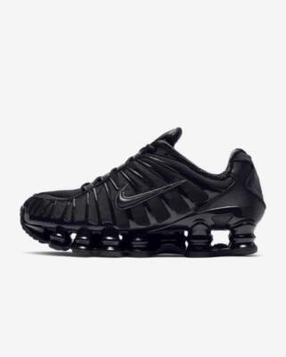 Pre-owned Nike Shox Tl Black Ar3566-002 Women Shoes