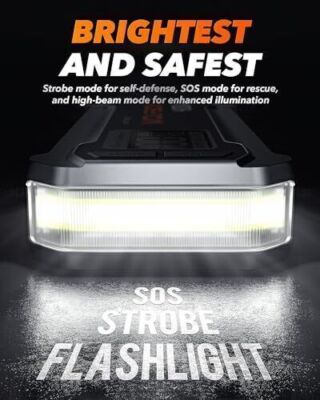 WOLFBOX New Jump Starter 12V 4000A Portable Battery Charger Jump Pack W/Booster