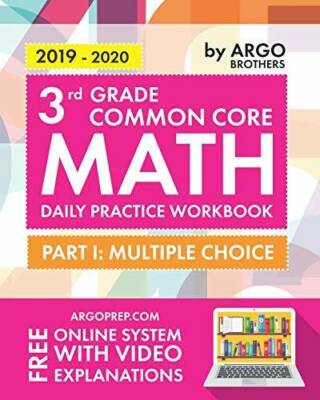 3rd Grade Common Core Math: Daily Practice Workbook - Part I: Multiple Ch - GOOD