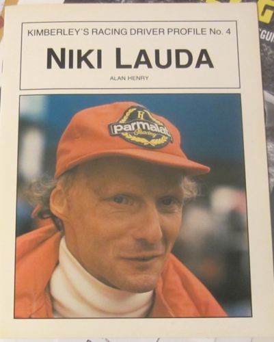 Niki Lauda Formula 1 Racing Fan Programs