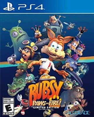 Bubsy: Paws On Fire! Limited Edition - Playstation 4 PS4 - New Sealed