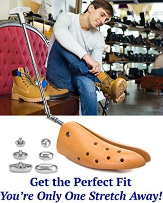 Boxer Heavyduty Professional Boot Stretcher For Men Loosen Hiking Boots Work 