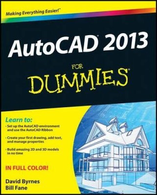 AutoCAD 2013 For Dummies - Paperback By Fane, Bill - VERY GOOD