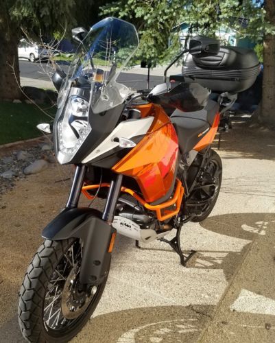 KTM J-6 Air Black & Orange Motorcycle Riding Shoes Men's Sizes 8