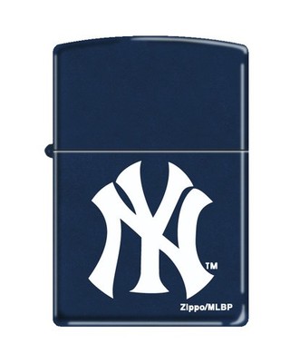 Zippo 8260, New York Yankees, MLB, темно-синяя матовая зажигалка