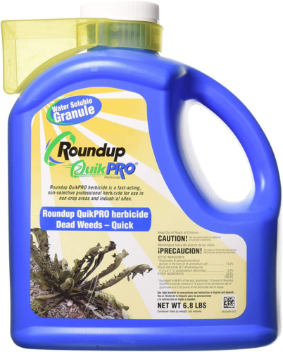 Roundup QuikPro Weed Killer Herbicide (QuickPro) - 6.8 Lbs.