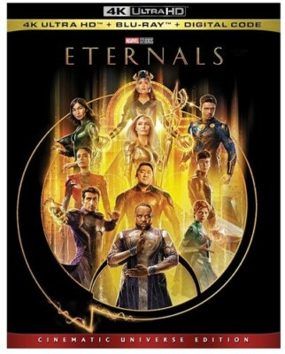 Eternals [New 4K UHD Blu-ray] With Blu-Ray, Ultimate Ed, 4K Mastering, Collect