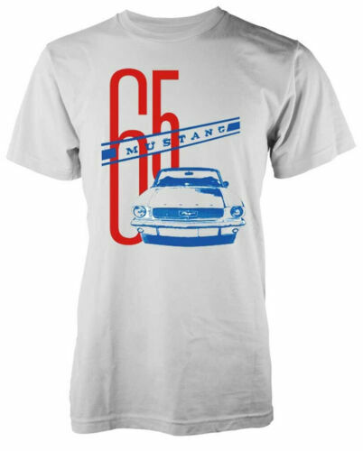 T-SHIRT SHELBY FORD Mustang Logo Emblema Licenza Cobra Auto Muscle - Foto 6