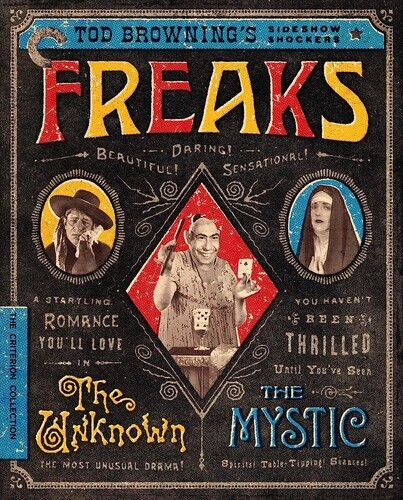 Tod Browning's Sideshow Shockers: Freaks / the Unknown / the Mystic (Criterion Collection) (Blu-ray)