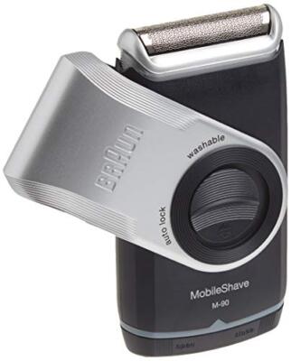 Braun Electric Razor for Men, M90 Mobile Electric Shaver, Pr