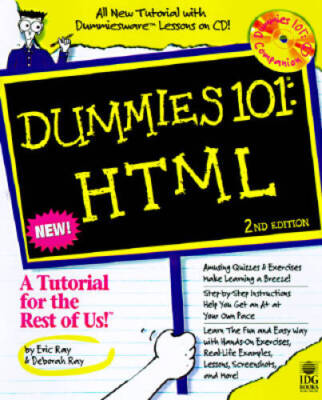 Dummies 101: HTML 4 with CDROM - Paperback By Ray, Deborah - GOOD