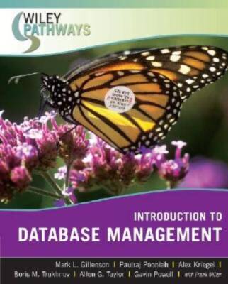 Wiley Pathways Introduction to Database Management - Paperback - GOOD