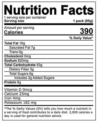  Fideos Salteados Instantaneos Mi Goreng, Certificado Halal, Sabor Original, 5 