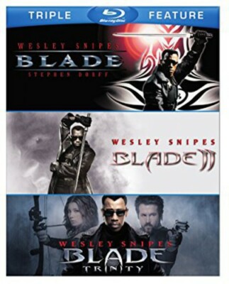 Blade / Blade II / Blade: Trinity (Blu-ray, 2004)