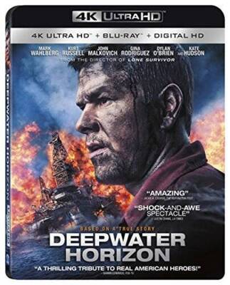 Deepwater Horizon 4K Ultra HD  Blu-ray  Digital HD - Blu-ray - GOOD