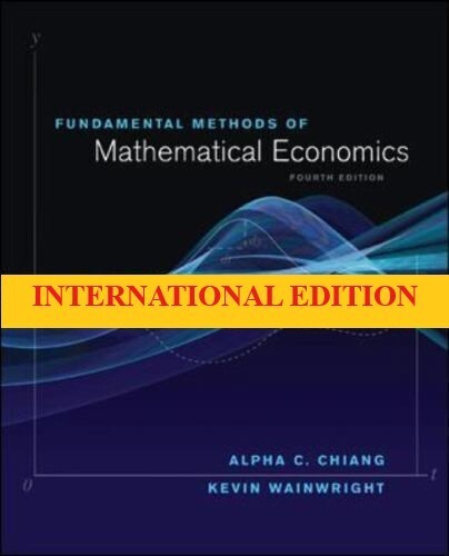 ビジネス・経済 Mathematical Economics FOURTH EDITION