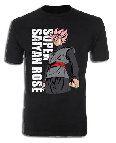 * Легальная * Аутентичная футболка Dragon Ball Super Goku Black Rose Super Saiyan #25337