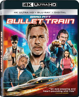 New Bullet Train (4K / Blu-ray + Digital)**BRAND NEW**FREE SHIP USA**